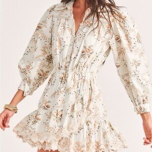 Loveshackfancy Dubov Mini Dress